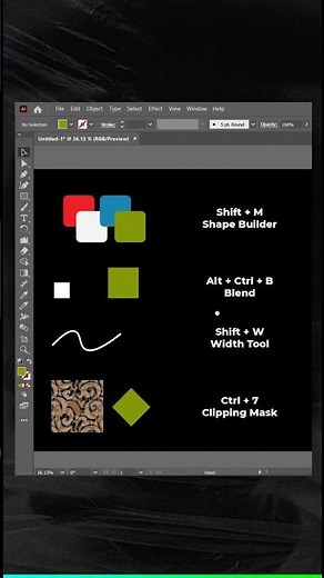 Adobe Illustrator Pathfinder & Shape Tools Explained | Shape Modes + Shortcuts
