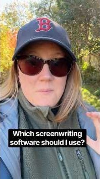 Which screenwriting software is the best? #screenwriting