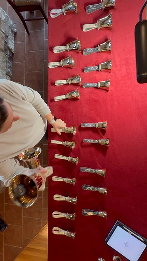 Practicing for a high school handbell class tomorrow! | Allie Sewell McGuire