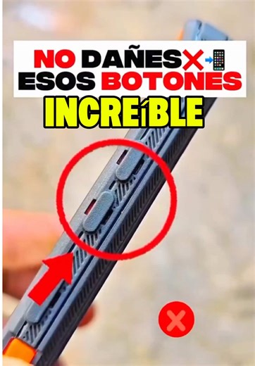 No dañes los botones laterales de tu teléfono descubre este truco que no conocias ‼️😱🤯📲#hacks #tips #iphone #trucosparatucelular #tecnologia