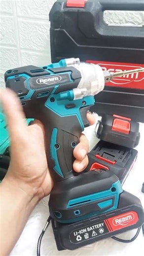 Brushless cordless impact wrench tools set Nasa comment section ang link | Reymark Banzuela Villanueva