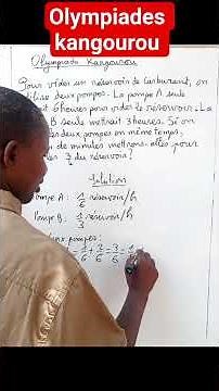 Kangaroo Math Competition: Proportionality Problem #math #education #mathematics #olympiad