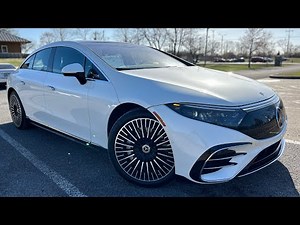 2022 Mercedes Benz EQS 580 Exclusive POV Test Drive & Review