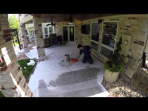 Remove Worn, Acrylic Sealer with Nox-Crete's Deco-Peel - Step by Step