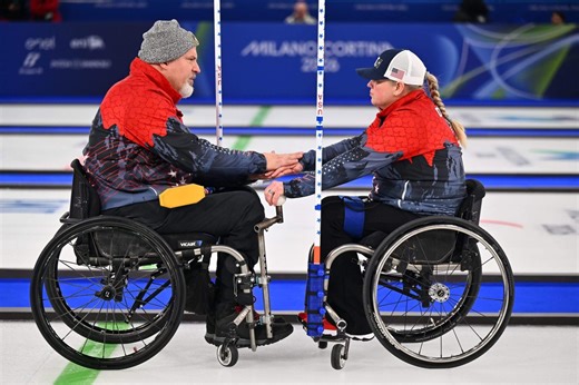 At Paralympics, U.S. curlers Steve Emt and Laura Dwyer are right where they belong