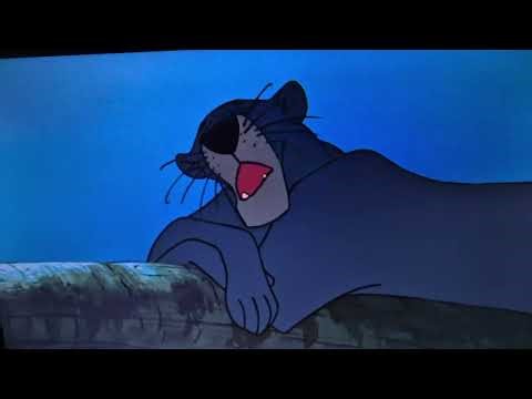The Jungle Book (1967) Mowgli Meets Kaa (Scene)