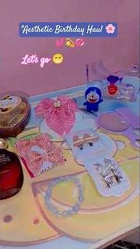 ✨ My Dream Aesthetic Birthday Haul 🎁 | Cutest Gift Unboxing! 💖