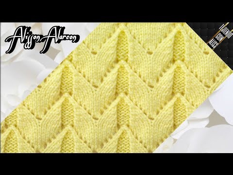 #766 - TEJIDO A DOS AGUJAS / knitting patterns / Alisson . A