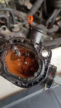 VW Amarok vazamento de água na carcaça do sensor de temperatura!