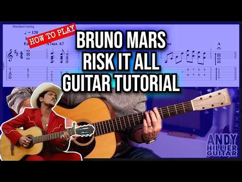 Bruno Mars – Risk It All Guitar Tutorial Lesson
