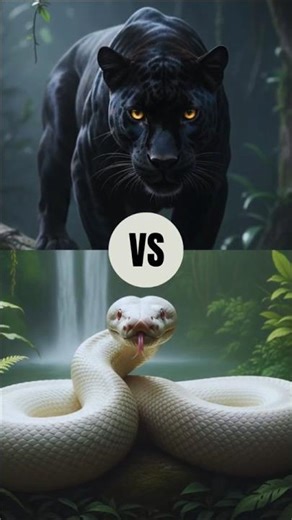 Black Panther vs White Tiger, White Lion & White Wolf – Who Wins?