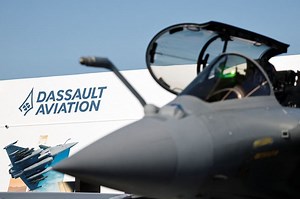 Dassault Aviation à son altitude de croisière après une ascension verticale