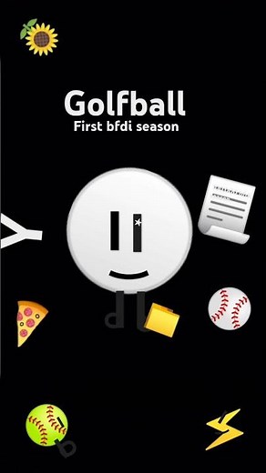 first season bfdi golf ball