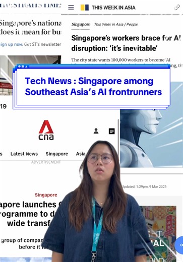 Singapore AI.. are we transforming or just experimenting? 🧐 #technews #techreels #ai #artificialintelligence #foryou