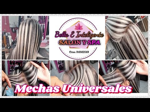 Mechas Universales y Definidas Paso a Paso