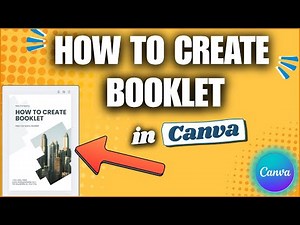 How To Create a Booklet In Canva