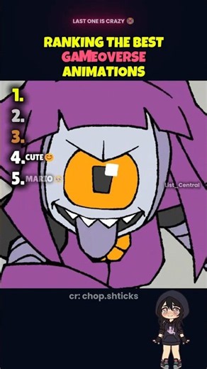 Ranking The Best Gameoverse Animations