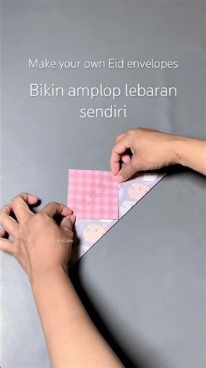 Bikin sendiri ya amplop lebarannya #diy #origami #papercraft #amploplebaran #eidenvelopes