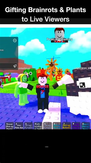 😱 Gifting OP Plants & RARE Brainrots to LIVE VIEWERS ONLY! ROBLOX. #shorts #roblox