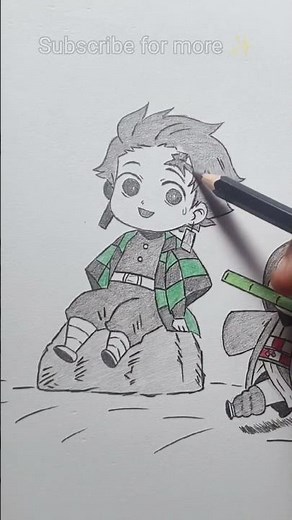 Tanjiro x Nezuko drawing!🌟💖#demonslayer #イラストメイキング #創作#アニメ#鬼滅の刃#shorts