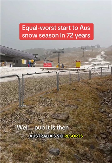 It has been a rough start to the Aussie snow season, but things are finally looking up ❄️⛷️ #snow #skiing #perisher #thredbo #snowtok