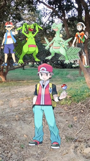 “Ash Sceptile vs Brendan Sceptile – The Strongest Sceptile? 🌿#pokemon #shorts