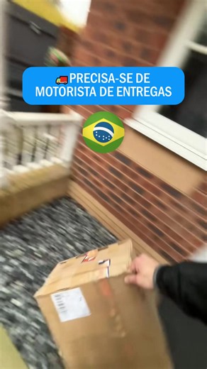 🚚💼 OPORTUNIDADE URGENTE: MOTORISTA DE ENTREGAS – VAGA FIXA 🔥 #transportistas #entrega #camionete #van #conductores