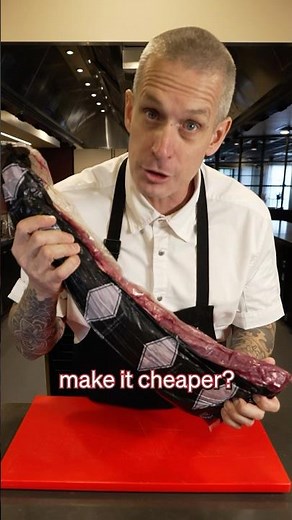 How to break down a whole beef fillet.