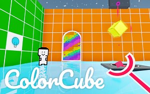第一人称解谜游戏《颜色方块》全流程视频[All Level Pass Video of ColorCube]