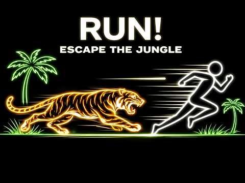 Immersive Interactive Warm Up | JUNGLE ADVENTURE GAME 🌴 | Full Body Cardio Workout