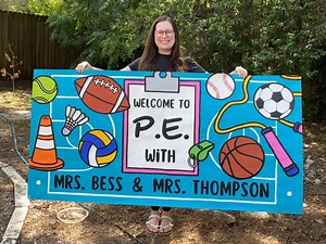 Custom Classroom Banner | Hand-painted and Personalized Sign for Back-to-school, Last Day of School, Parent-teacher Night, and More! - Etsy Canada