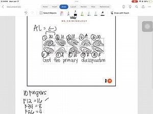 Classification Formula in Personal Identification | MS Criminology