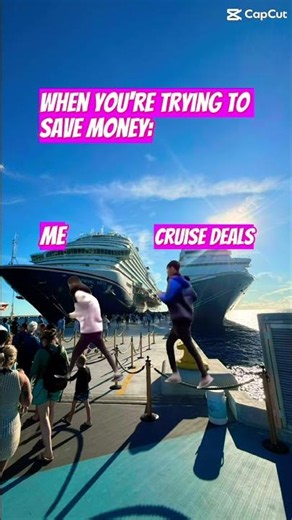 CRUISING vs WILL POWER 🛳️💵 #cruise #shorts #fyp #travel #money