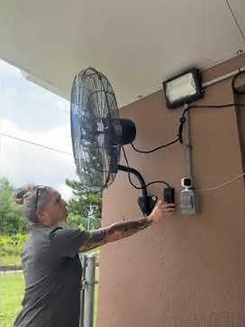 Watch Before Buying VEVOR Wall Mount Oscillating Fan