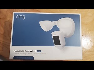Ring Floodlight Cam Wired Pro Installation