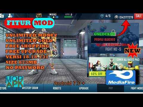 SPESIAL UNLOCK PROFILE‼️ REAL STEEL WORLD ROBOT BOXING MOD APK v108.108.131 - UNLIMITED MONEY