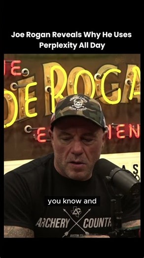 Joe Rogan Reveals Why He Uses Perplexity All Day. #PerplexityPartner