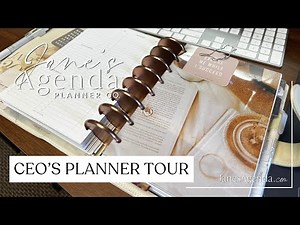 CEO Planner Tour | Jane's Agenda