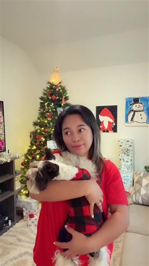 Mommy and Bella 😘🩷🎅🏻 #fyp