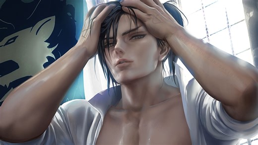 sakimichan绘画过程 第117期 felix