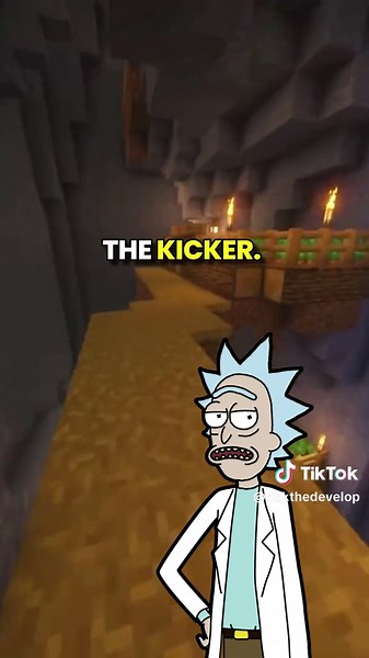 Combina lo mejor de Rick and Morty con Minecraft