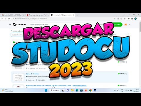 Como Descargar Documentos de STUDOCU rápido y gratis