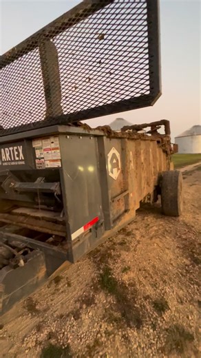 A walk around the ARTEX spreader! #dairy #dairyfarming #farmer #familyfarm #life | FarminwithTrev