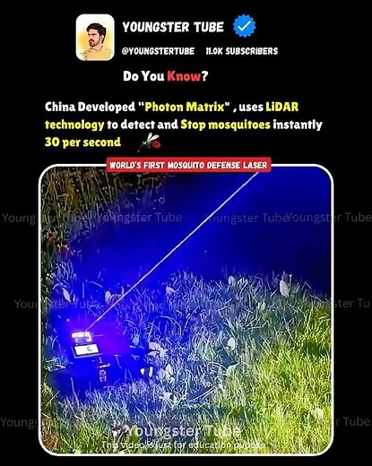 CHINA JUST MADE A LASER THAT STOPS MOSQUITOES IN MID-AIR! 😱💥 | Photon Matrix 2025 🇨🇳#trendingnow