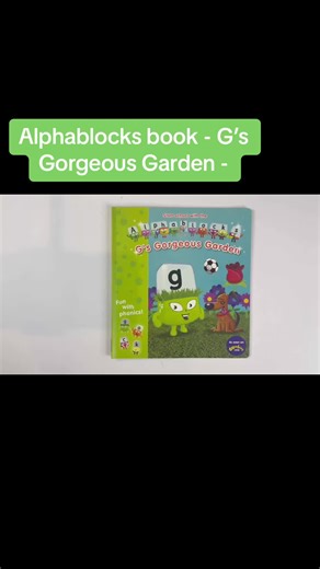 Alphablocks G’s Gorgeous Garden Book Review