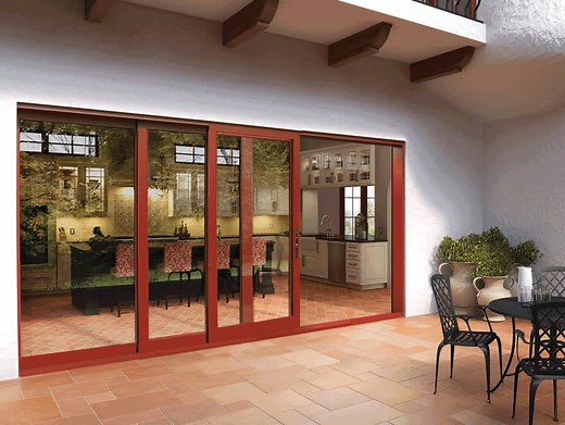 Milgard® Moving Glass Wall Systems are an innovative way to experience indoor outdoor living. These sliding walls seamlessly transition between dreams and reality. | Milgard Windows & Doors