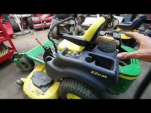 John Deere Z445 General Maintenance #smallenginenation