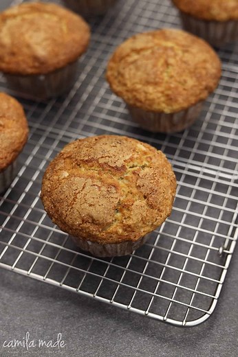 Jumbo Banana Muffins - Camila Made