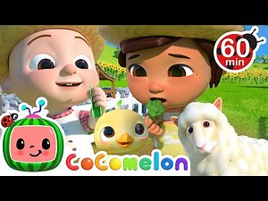 Yes Yes Vegetables On The Farm | CoComelon Nursery Rhymes & Kids Songs