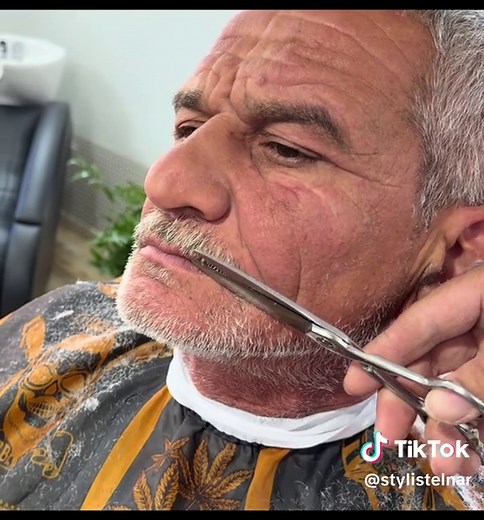 Relaxing ASMR Haircut Experience with Scissor Sounds